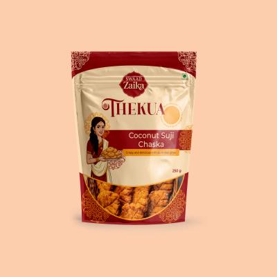 Coconut Suji Thekua