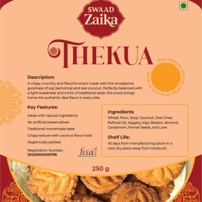 Coconut Jaggery Thekua